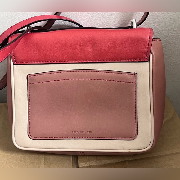 Reed Krakoff leather Crossbody Bag Neutrals & Pink Leather - Picture 2 of 9
